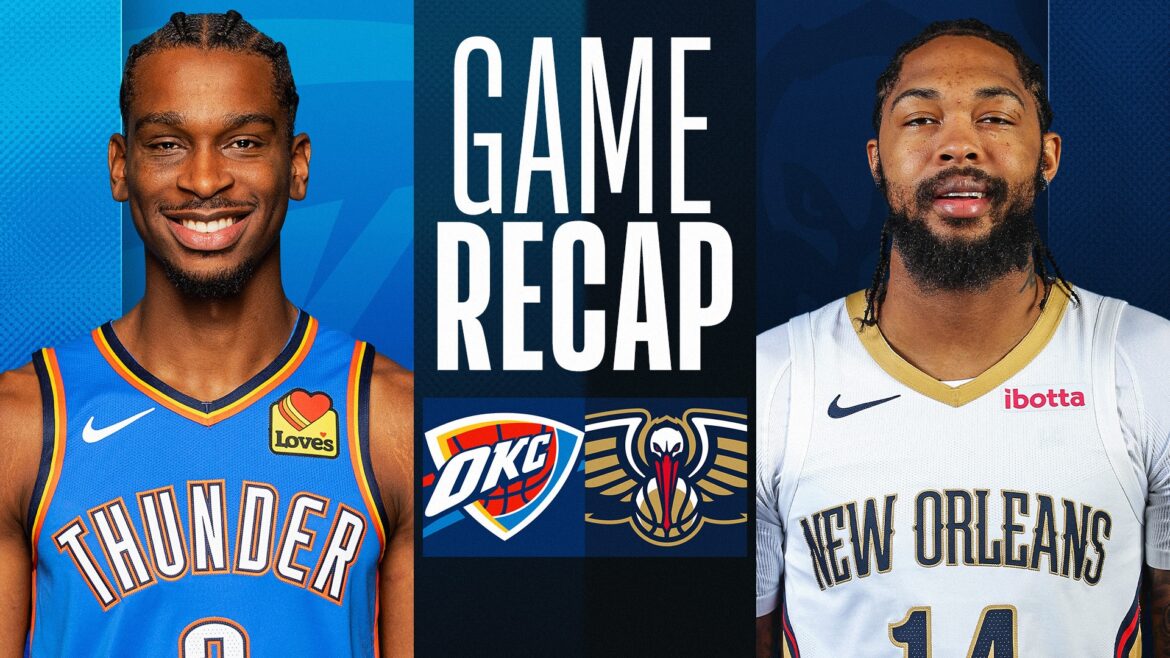 New Orleans Pelicans vs OKC Thunder Match Player Stats – A Comprehensive Breakdown